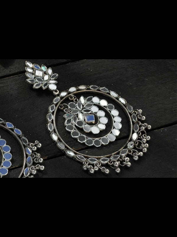 Johar Kamal Paki Design Mirror Earrings Jhumkas Jker_072