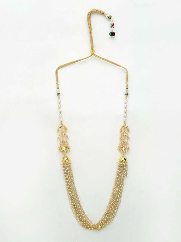 Women's Pearl Jhumki Necklace - Ruby Raang