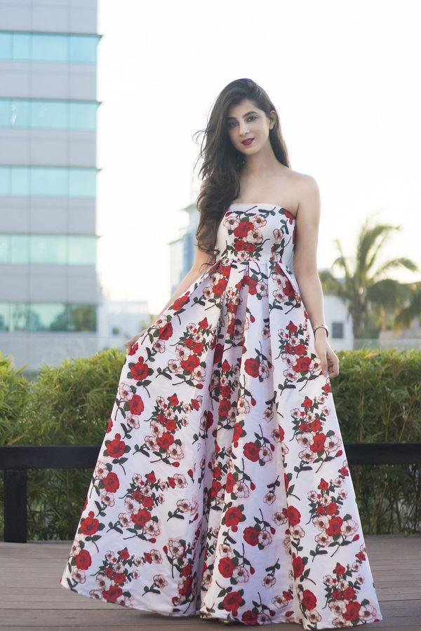 Women's Floral Affair Long Tube (1pc) - Dresses Label Shaurya Sanadhya