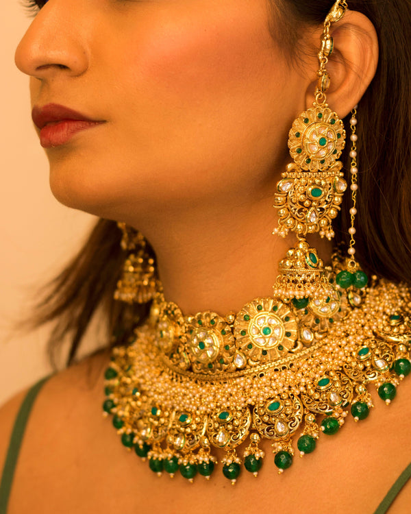 'ISHANVI' Jewellery Set - Indiakreations
