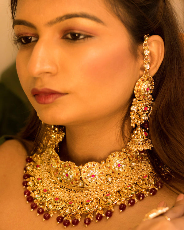 'ISHANVI' Jewellery Set - Indiakreations