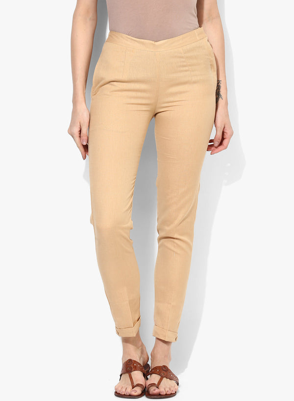 Women's Relaxed-Fit Trousers With Insert Pockets - Noz2Toz